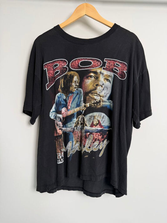 90s Bob Marley Exodus Rap Tee size L