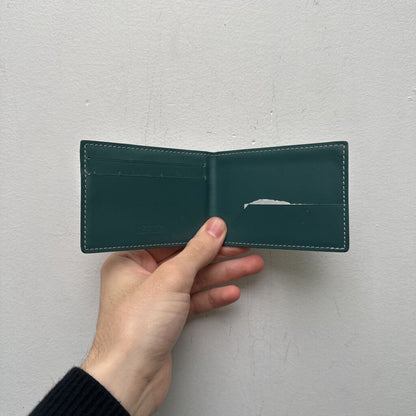 Preowned Goyard Green Flap Cardholder