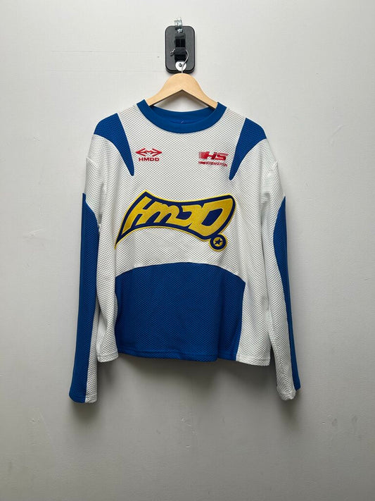 Preowned HMDD Moto Yellow White Blue Jersey sz.M