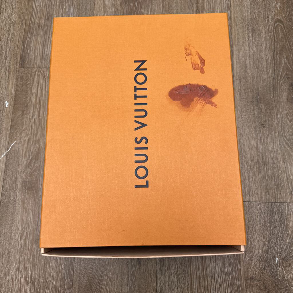 Preowned Louis Vuitton Skate Brown Snakeskin Sz.8.5/10.5M