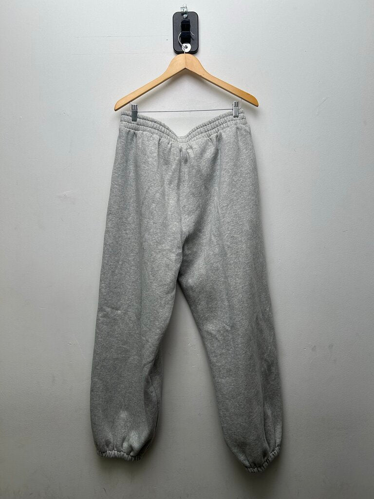 New GV Gallery Rainbow Leg Logo Grey Baggy Sweats sz.L