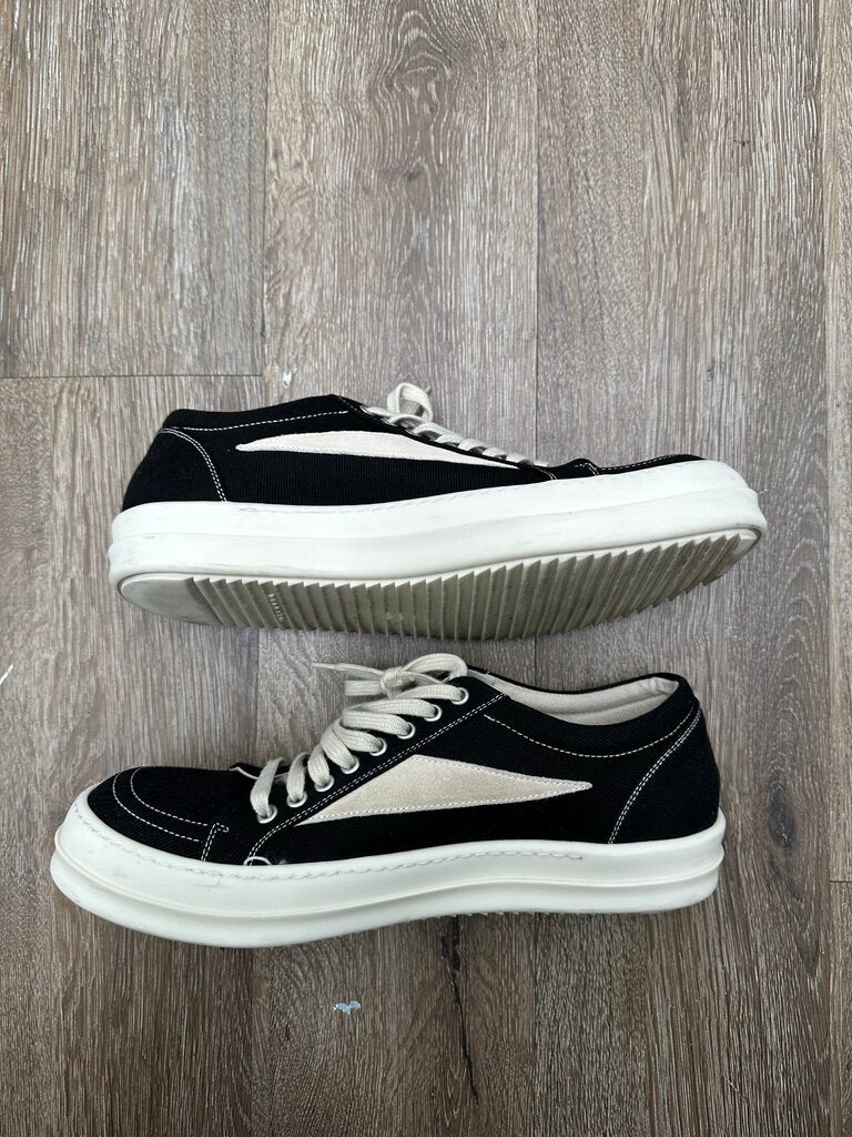 Preowned Rick Owens DRKSHDW Vans Black Milk Sz.44