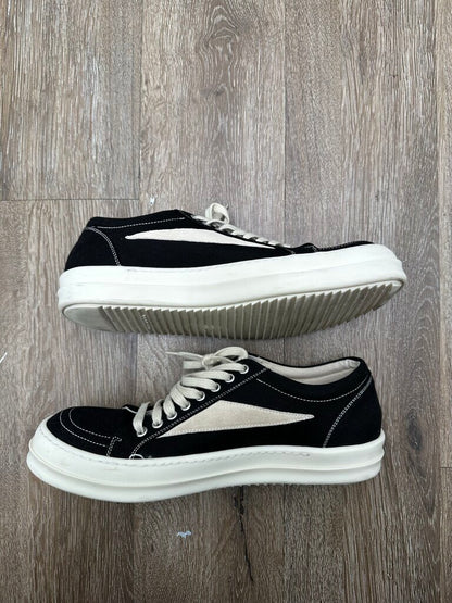 Preowned Rick Owens DRKSHDW Vans Black Milk Sz.44