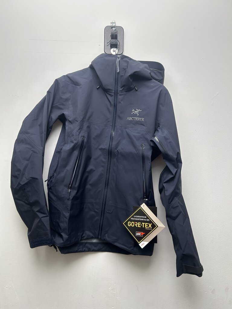New Arcteryx Navy Grey Beta Pro Jacket Sz.XS