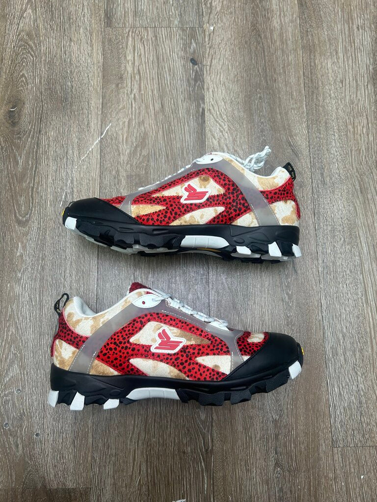 New Sicko Hiking Brown Red PDF SZ 9.5