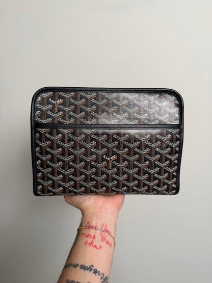 Preowned Goyard Jouvence Black Toiletry MM