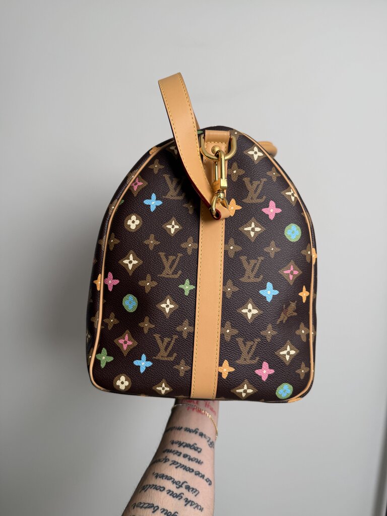 Louis Vuitton Tyler The Creator Brown Keepall size 45