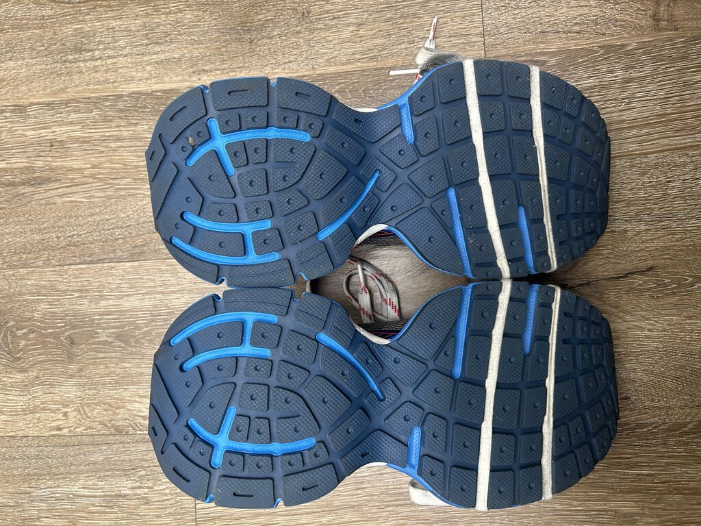 New Balenciaga 3XL Runner Black Red/Blue Sz. 43