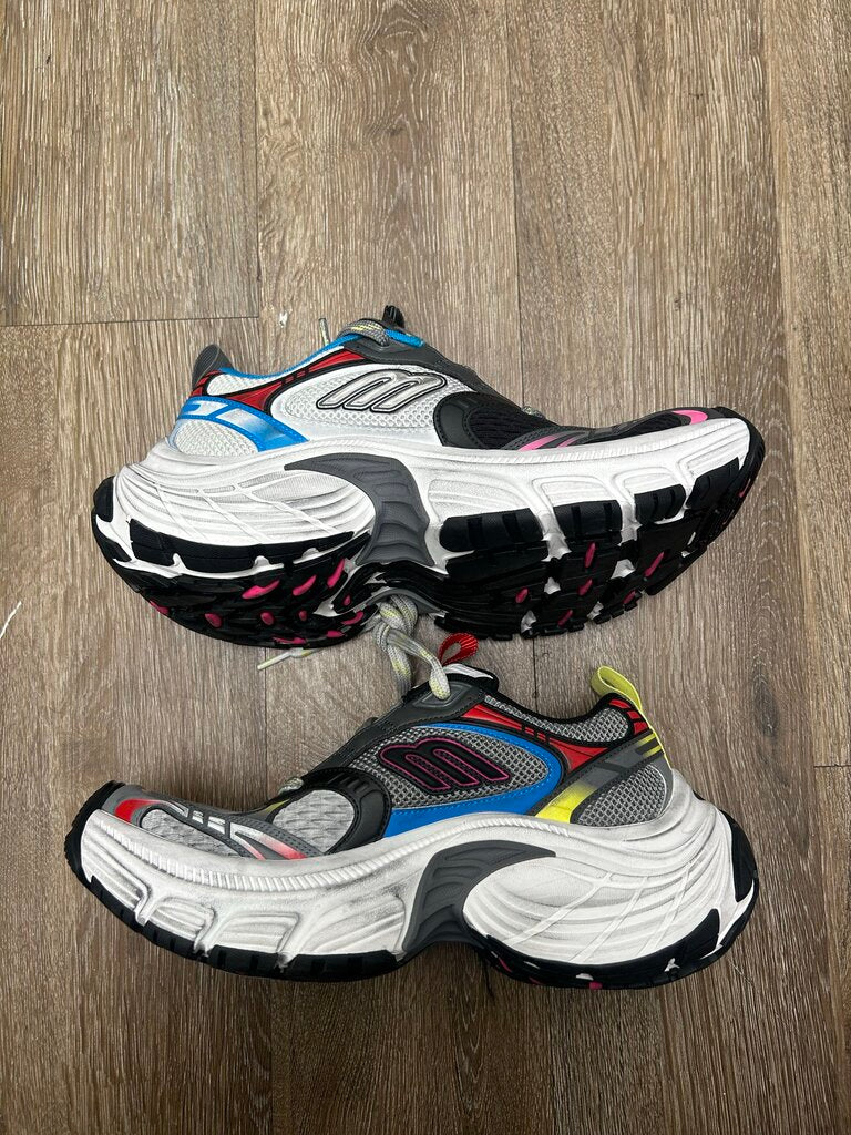 Preowned Balenciaga 6XL Multicolor White Black Sz.41 (NO BOX)