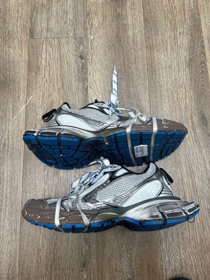 Preowned Balenciaga 3XL Runners Mud Blue White Grey Sz.43 ( NO BOX)