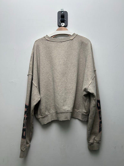 Preowned Gv Gallery Grey RSP Crewneck Sz.Large