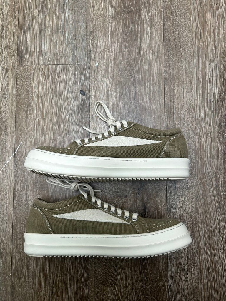 Preowned Rick Owens DRKSHDW Green Milk sz.41 (NO INSOLE NO BOX)