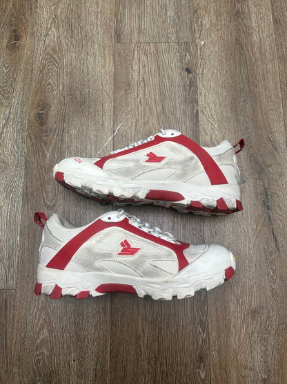 Preowned Sicko Hiking White Red 424 Sz 8