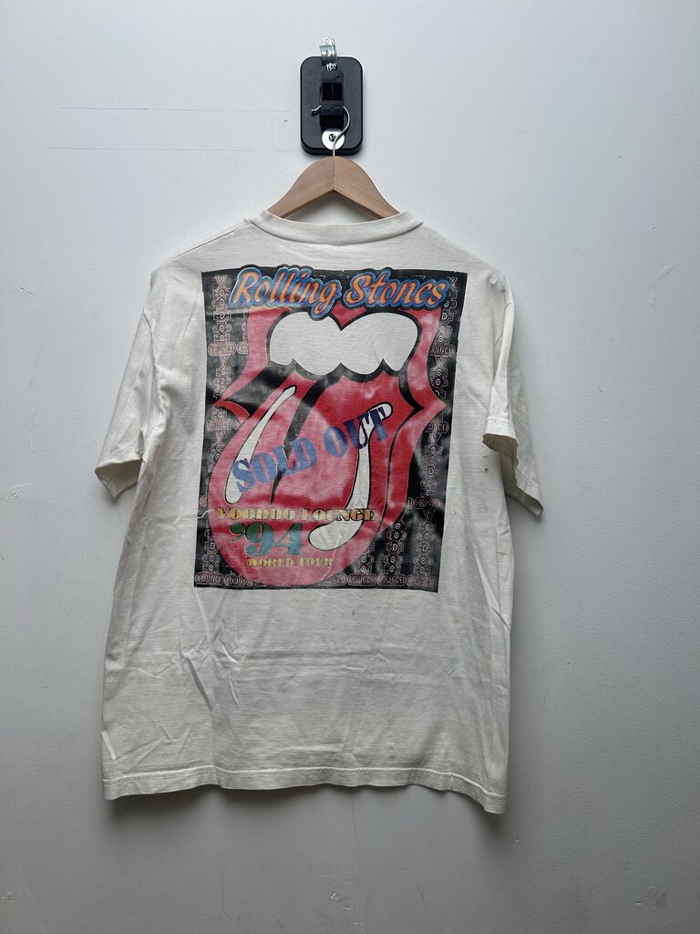 1994 Rolling Stones Voodoo Lounge World Tour Tee Sz L
