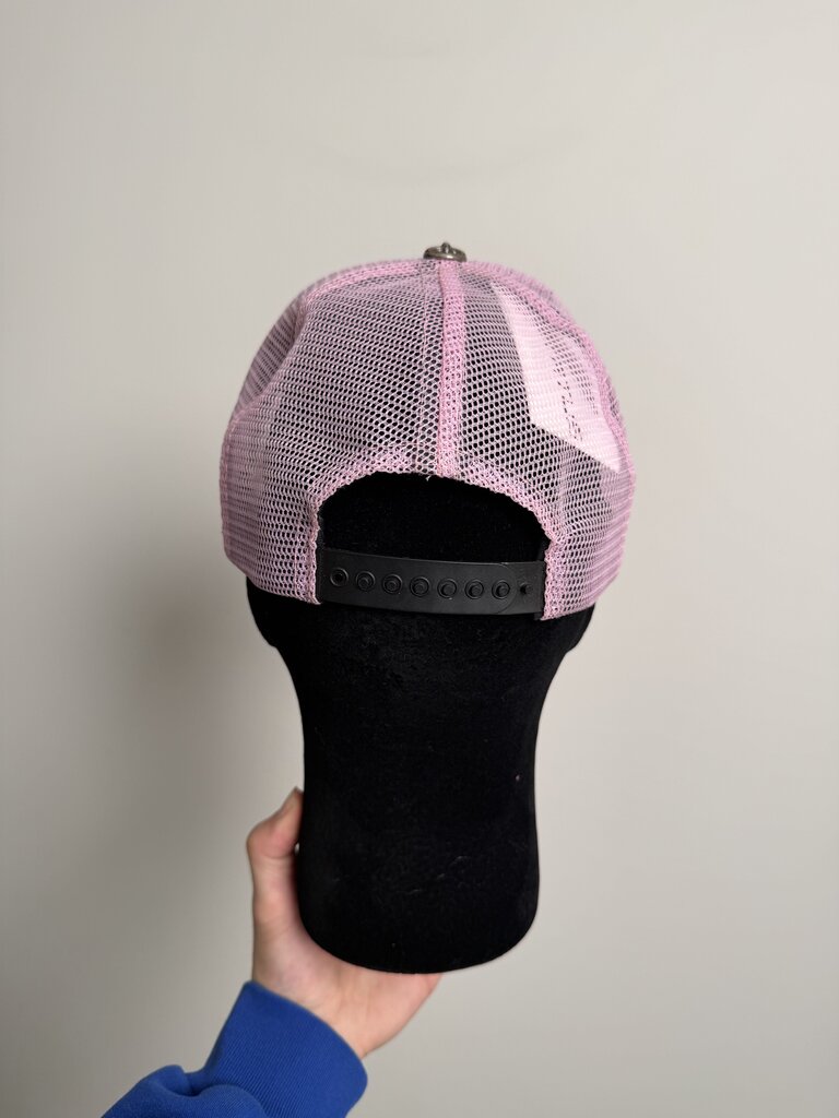 Preowned Chrome Hearts Pink Hollywood Hat