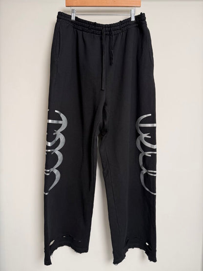 New HMDD Baggy Black Sweats Size XXL