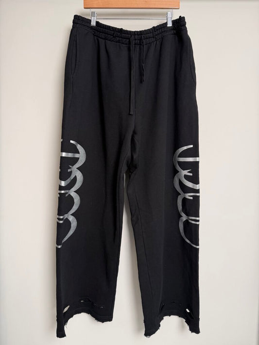 New HMDD Baggy Black Sweats Size XXL