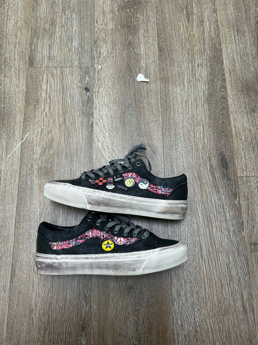 Preowned Vans Souvenir Black Sz.7.5