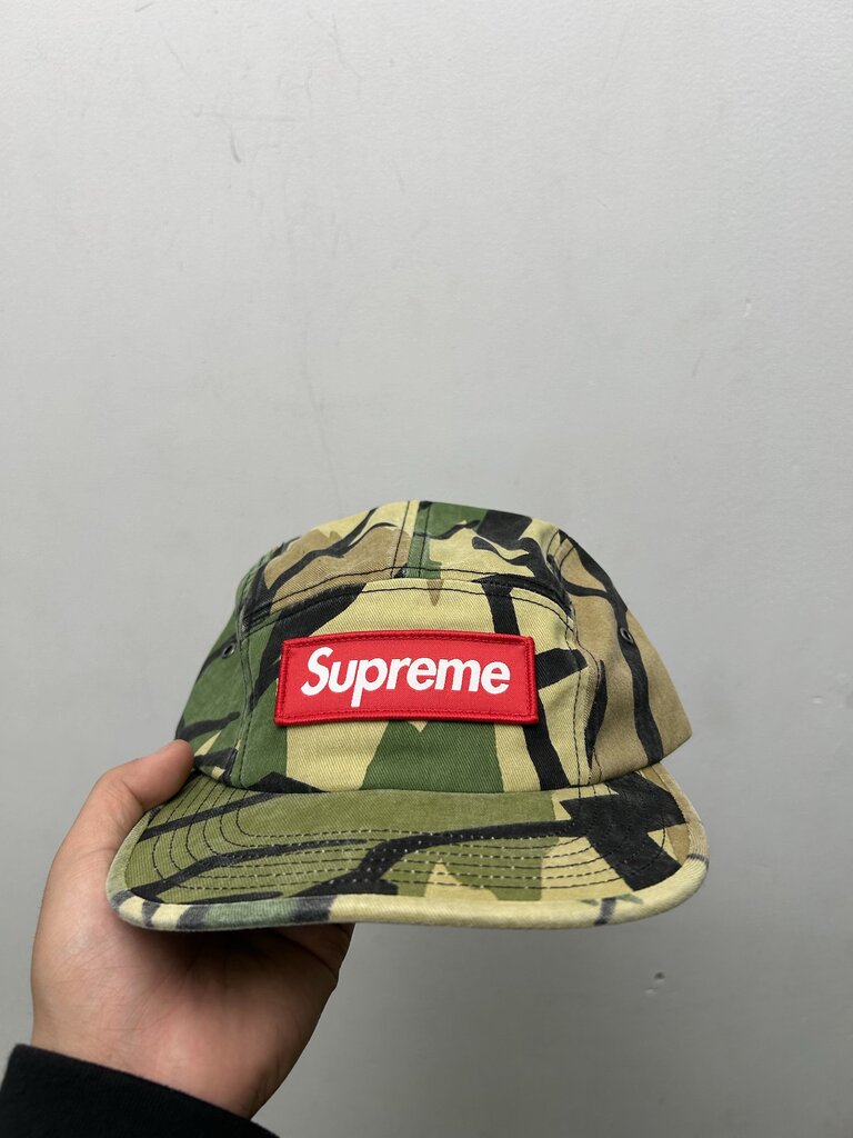 New Supreme Camo Red Box Logo Hat