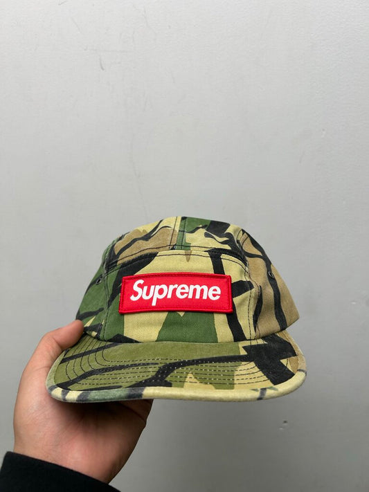 New Supreme Camo Red Box Logo Hat