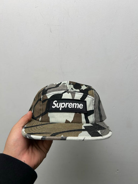 New Supreme Camo Black Box Logo Hat