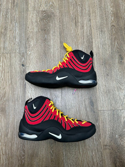 New Nike Air Bakin Og Red Yellow Sz.8