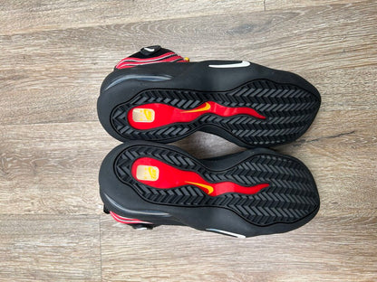 New Nike Air Bakin Og Red Yellow Sz.8