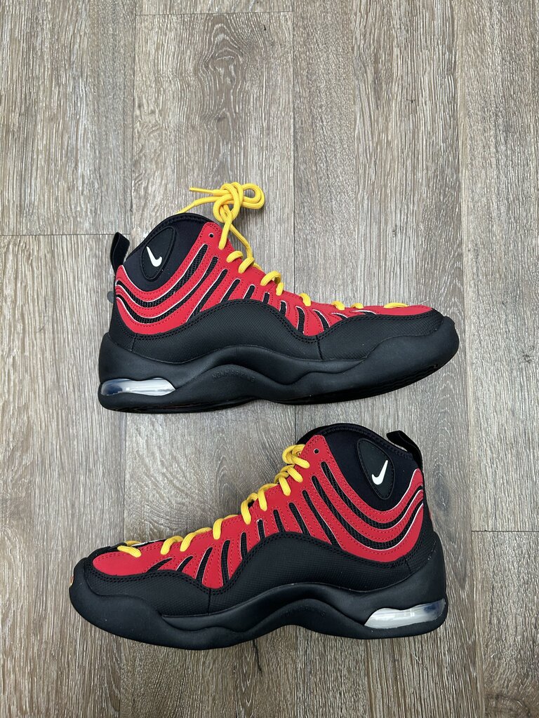 New Nike Air Bakin Og Red Yellow Sz.8