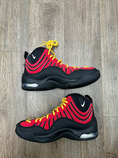 New Nike Air Bakin Og Red Yellow Sz.8