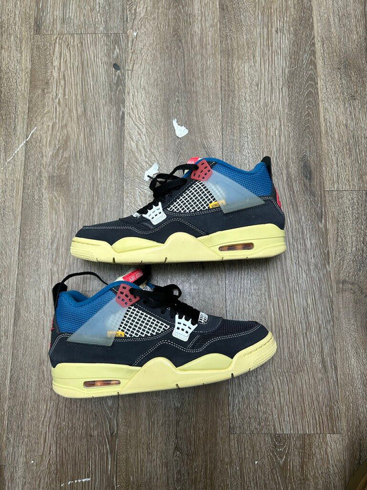 Preowned Jordan 4 Union Noir sz.9