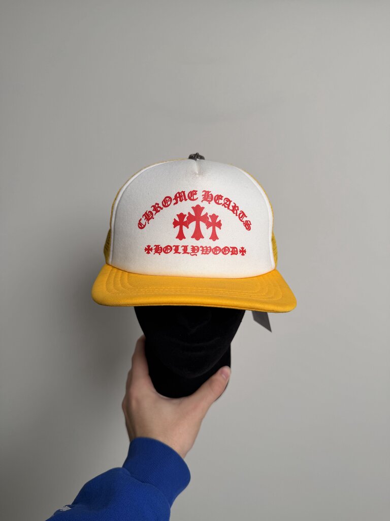 Pre-Owned Chrome Hearts Yellow Taco Trucker