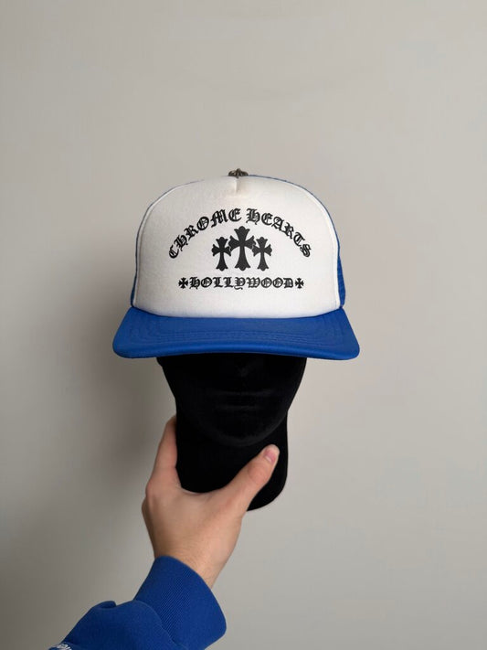 Pre-Owned Chrome Hearts Blue Taco Trucker
