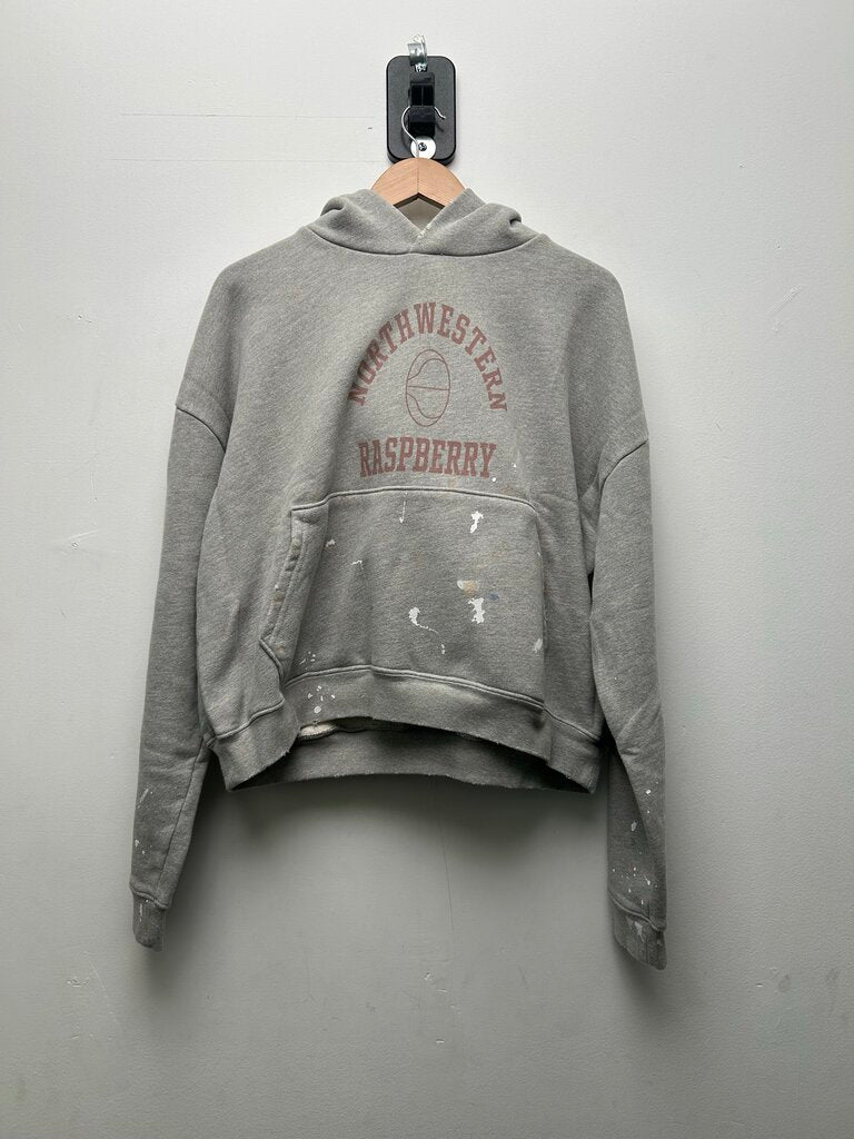 New Gv Gallery Grey Northwestern Painter Hoodie Sz.XS