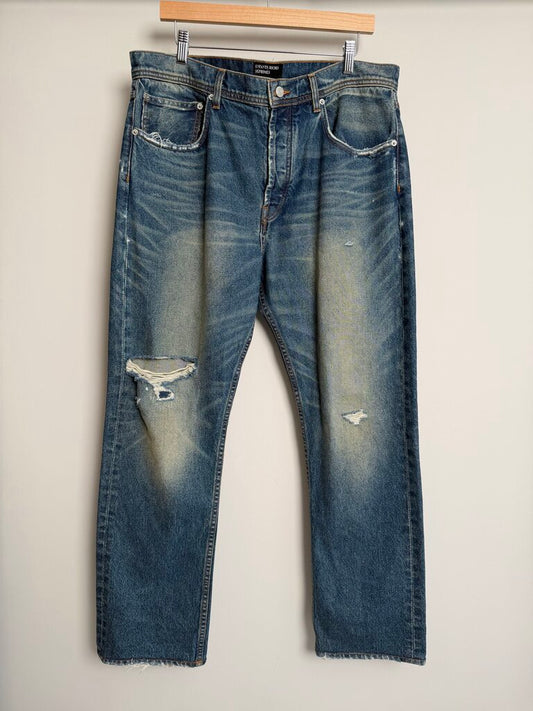 Pre-Owned ERD Mudwash Denim Sz. 36