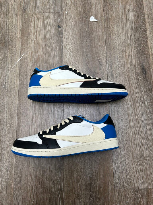 Preowned Jordan 1 Low Travis Scott Fragment Size 11 (No Box)