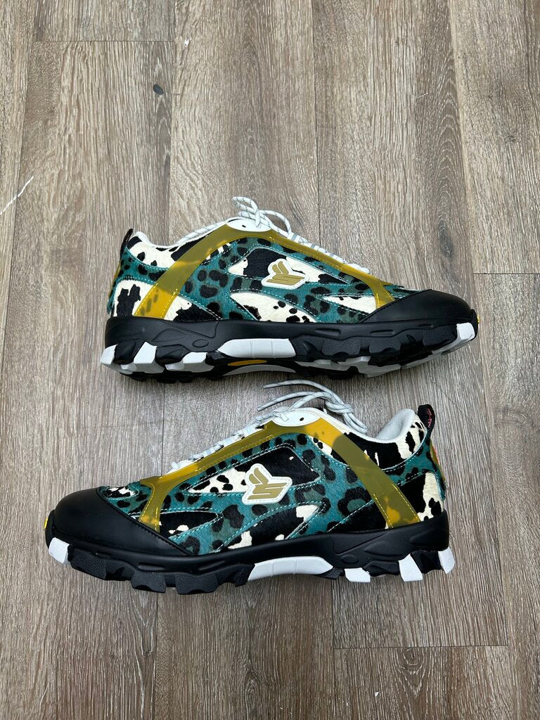 New Sicko Teal Cow Reverse Size 12