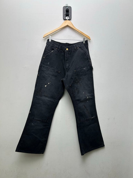 New Saint Micheals Black Painter Double Knees Sz.Large