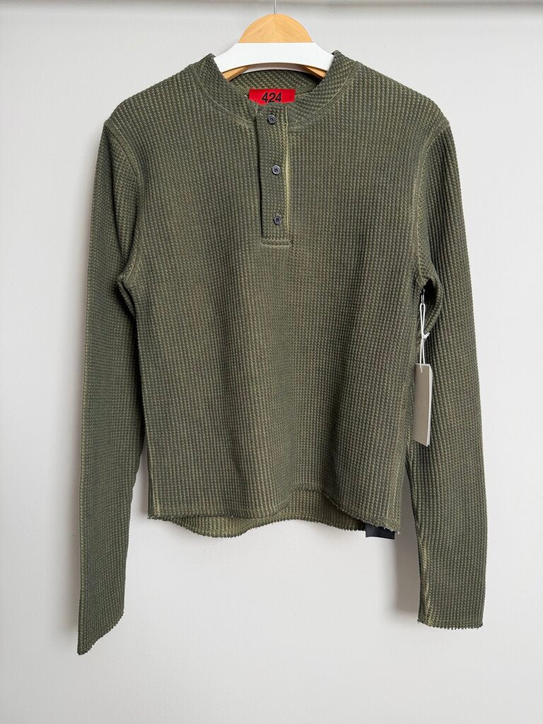 New 424 Sicko Pain Olive Heavy Thermal size S