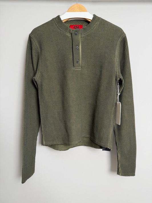 New 424 Sicko Pain Olive Heavy Thermal size S
