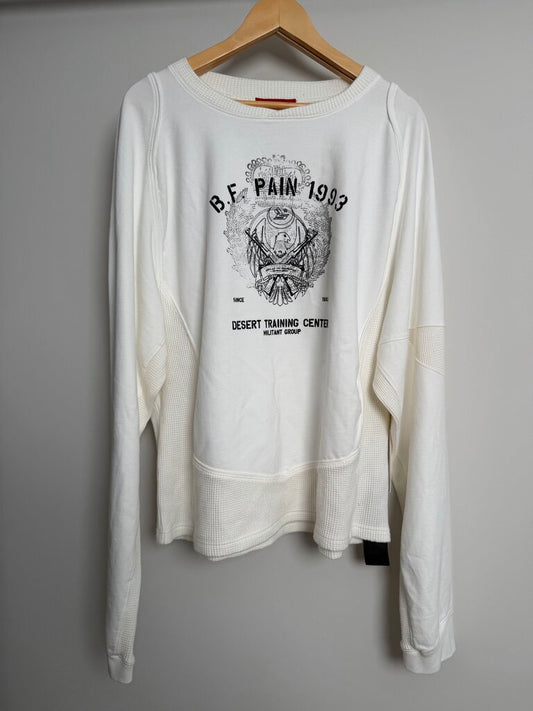 New 424 Sicko Desert Training Center White Thermal L/S size L