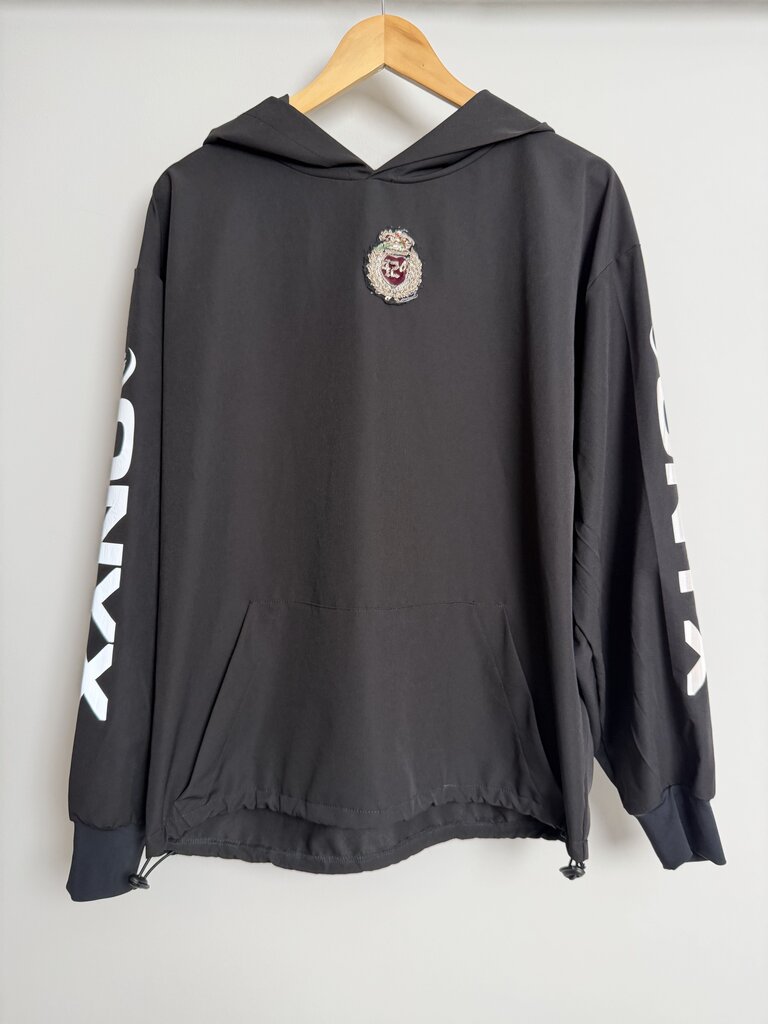 New 424 Onyx Crest Logo Pull Over Windbreaker size M