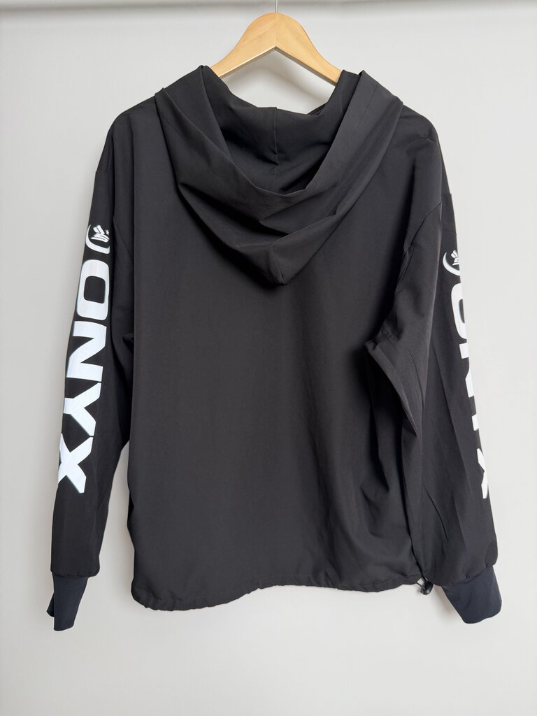 New 424 Onyx Crest Logo Pull Over Windbreaker size M