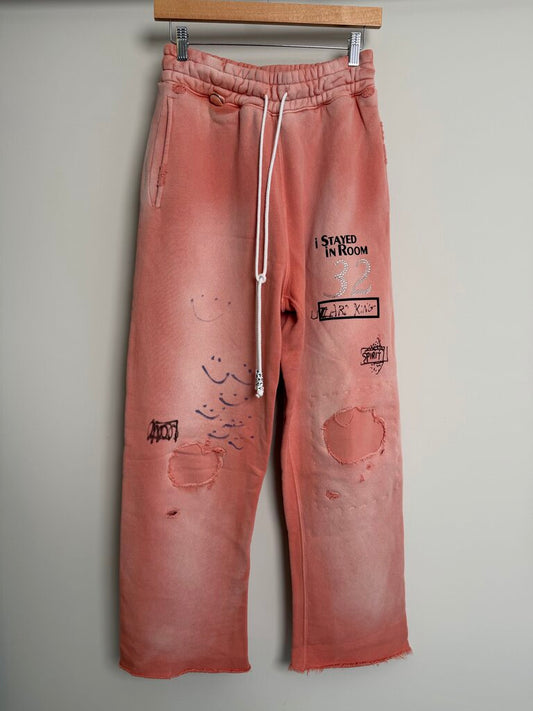 New Alta Cienega Pink Sweatpants size M