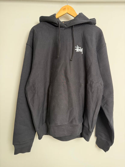 New Stussy Basic Black Hoodie size XL