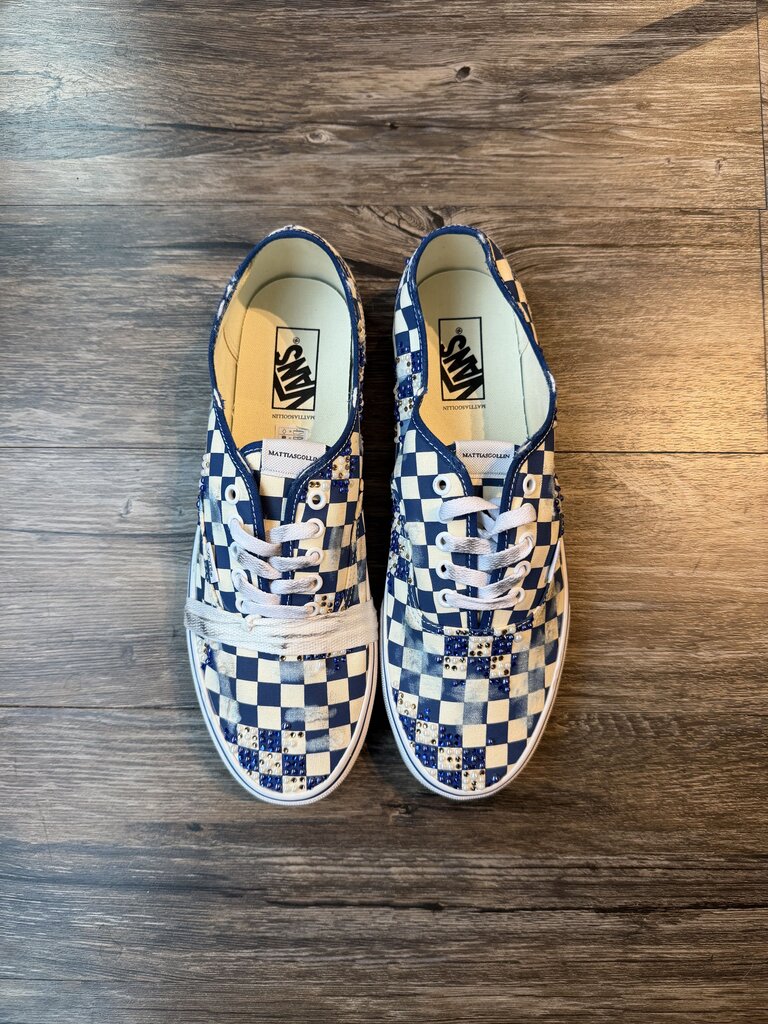 New Mattias Gollin Vans Blue Sz. 11.5