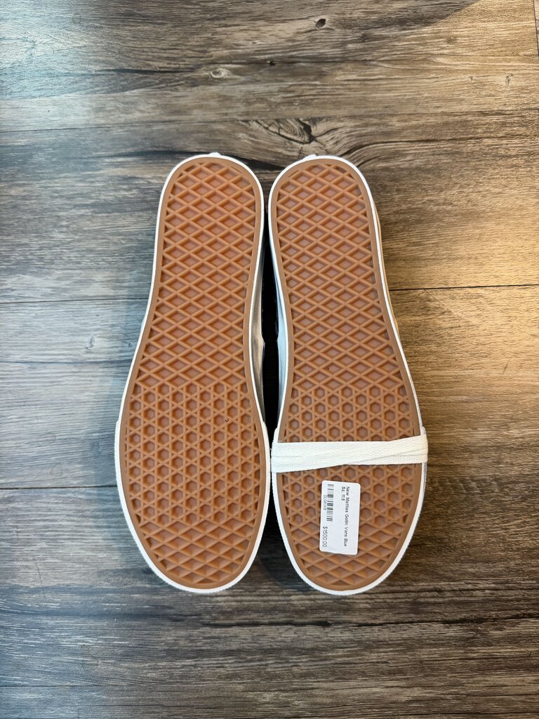 New Mattias Gollin Vans Blue Sz. 11.5