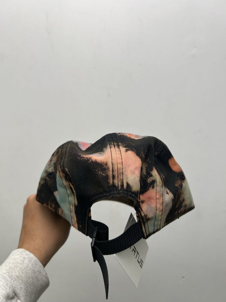 New Supreme Black Blue Pink Tie Dye Box Logo Hat