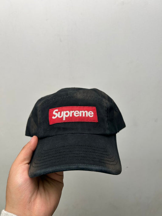 New Supreme Black Tie Dye Box Logo Hat