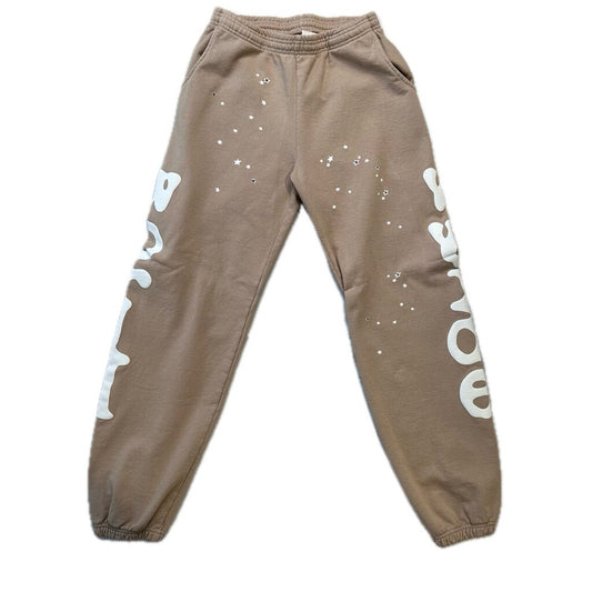 New Sp5der Sand Beluga Sweats sz.M