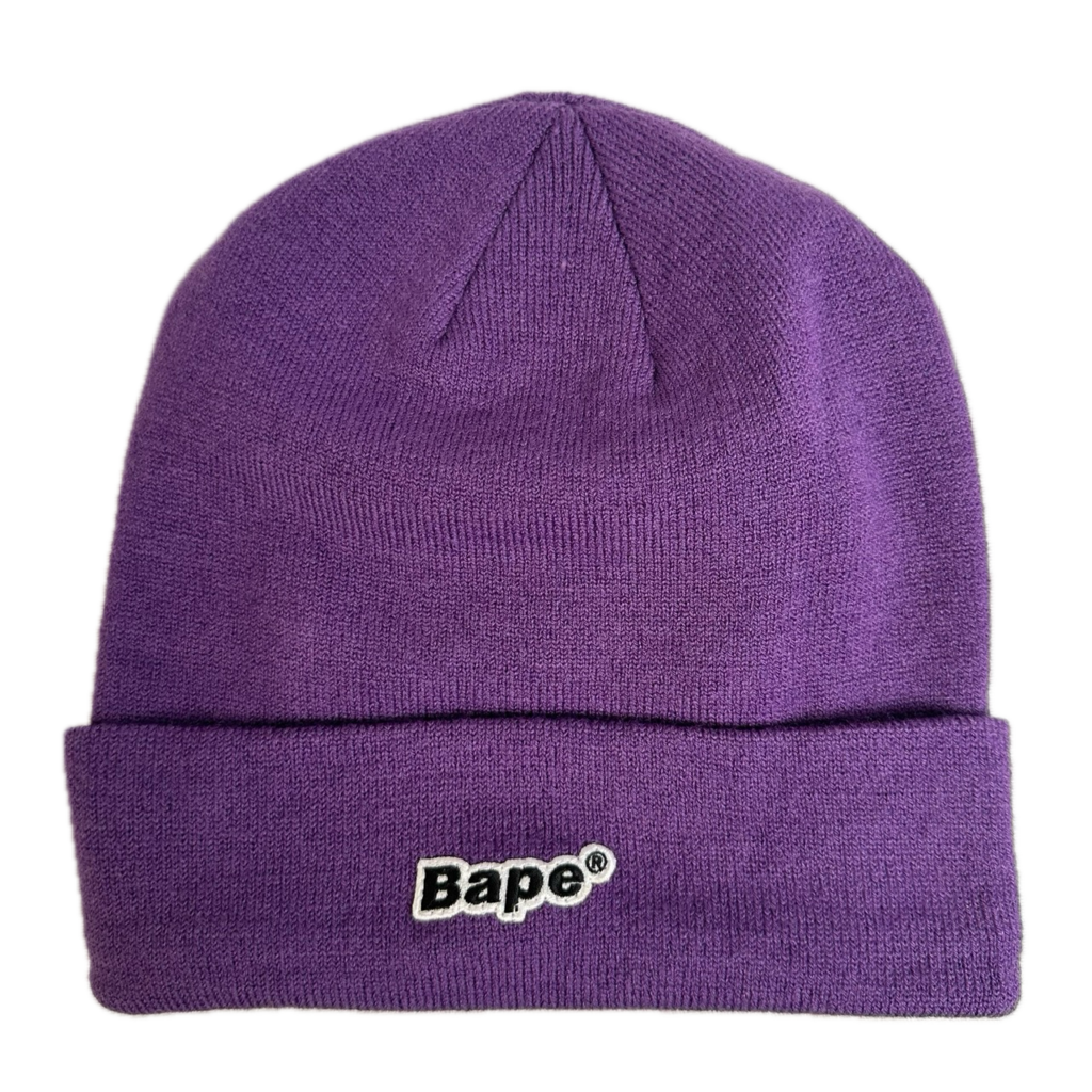 New Bape Beanie Purple